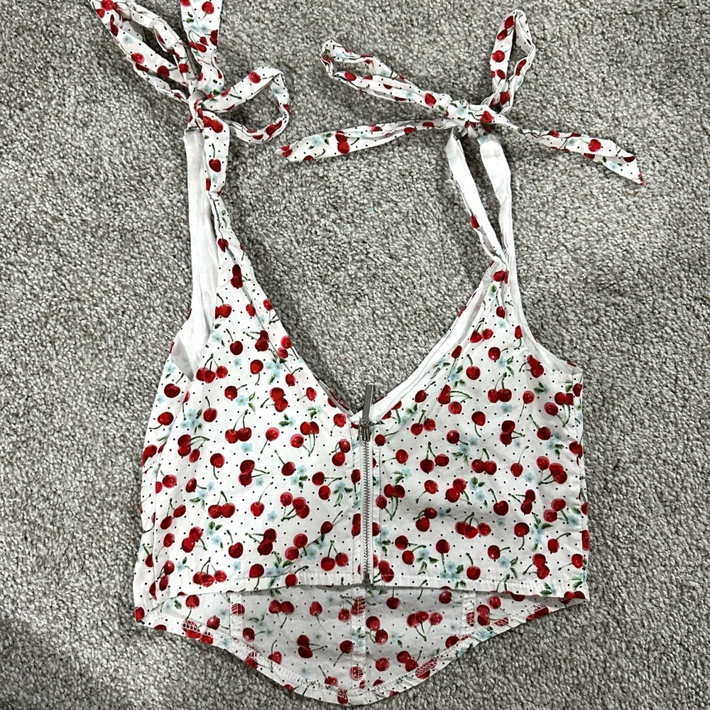 Revolve Cherry Top - Picture 3 of 3